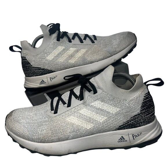 Adidas Terrex Two Parley Trail Running Grey / Black FU8121 Women's 10 - Picture 1 of 11